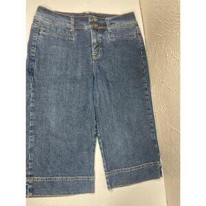 Bandolinoblu Womens pedal pushers clam diggers‎ crop Capri size 8